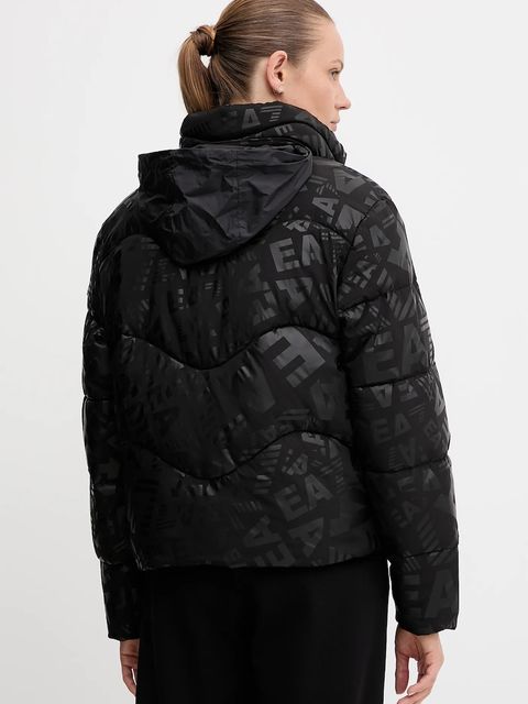 EA7 Emporio Armani kurtka kolor czarny zimowa AF16408.7W000654