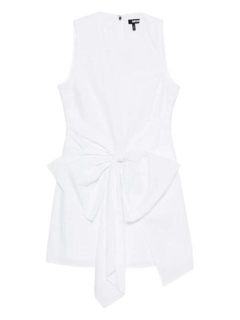 ROTATE BIRGER CHRISTENSEN bow-detail mini dress - White - zdjęcie produktu nr 1