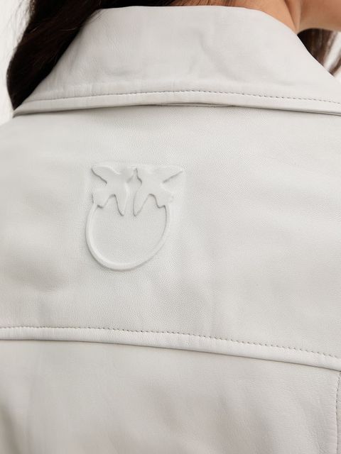 Pinko kurtka skórzana