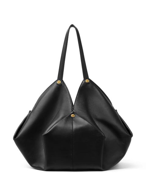 Versace large Protea shoulder bag - Black