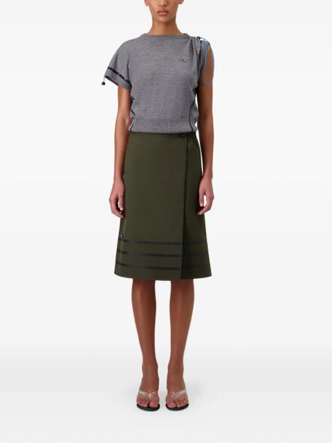 Coperni tailored midi skirt - Green - zdjęcie produktu nr 2
