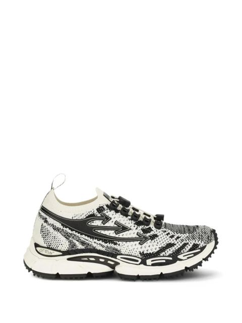 Off-White Be Right Back knitted logo sneakers - Neutrals - zdjęcie produktu nr 1