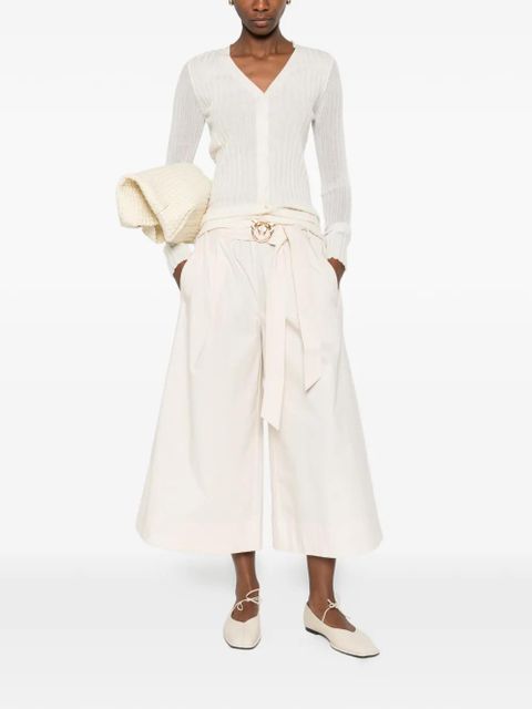 PINKO belted trousers - Neutrals - zdjęcie produktu nr 2