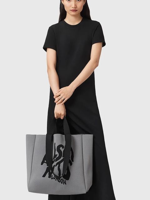 AllSaints torebka IZZY kolor szary W311XC