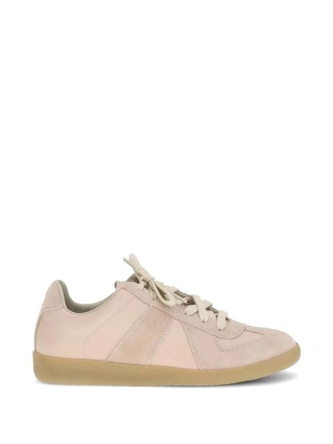 Maison Margiela Replica suede-panel sneakers - Pink - zdjęcie produktu nr 1