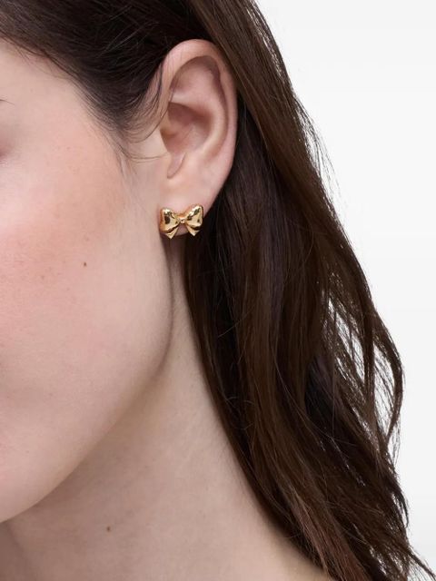 Marc Jacobs bow-shape stud earrings - Gold - zdjęcie produktu nr 2
