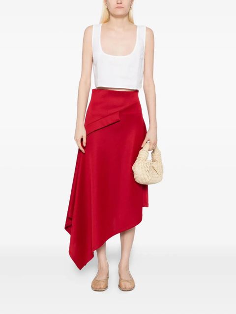 Reformation Kylie linen top - White - zdjęcie produktu nr 2