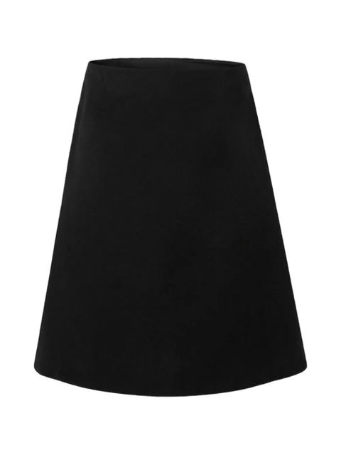 Jil Sander Technical A-line skirt - Black - zdjęcie produktu nr 1