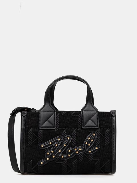 Karl Lagerfeld torebka kolor czarny 246W3012 - zdjęcie produktu nr 1