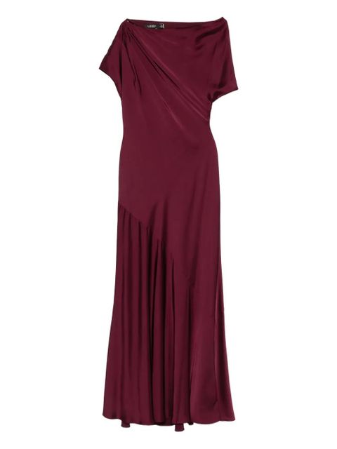 Lauren Ralph Lauren draped maxi dress - Red - zdjęcie produktu nr 1