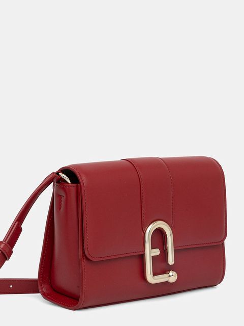 Furla torebka skórzana kolor czerwony WB01683.BX3346.4021S - zdjęcie produktu nr 2