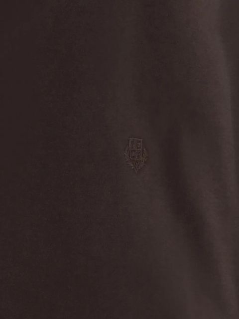 Loro Piana My-T logo-embroidered T-Shirt - Brown