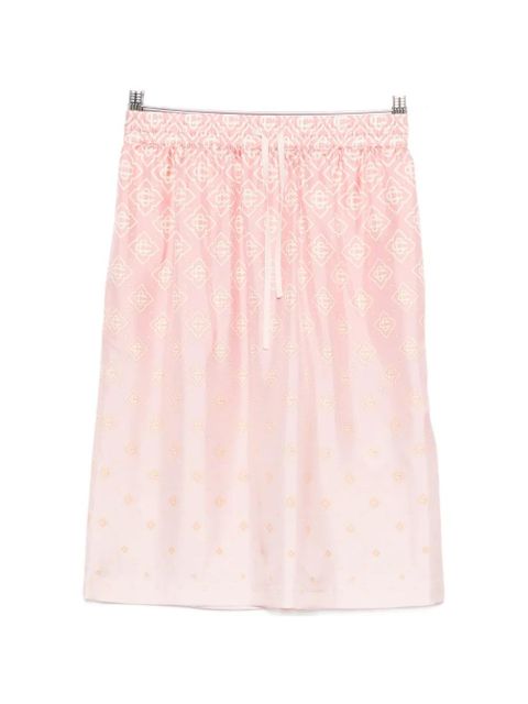 Casablanca drawstring-fastening midi skirt - Pink - zdjęcie produktu nr 1