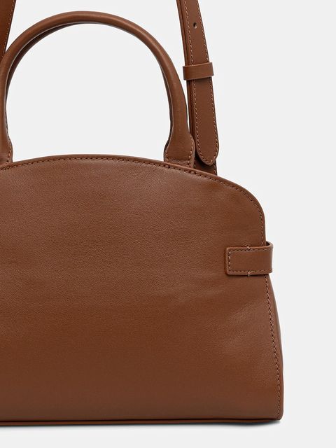 Coccinelle torebka skórzana SABINE kolor brązowy E1.TLA.18.02.01