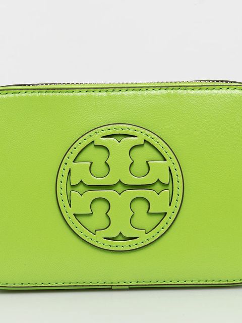 Tory Burch torebka skórzana Miller kolor zielony 169154-300