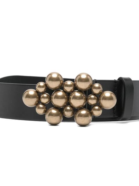 ISABEL MARANT Vickia buckle belt - Black