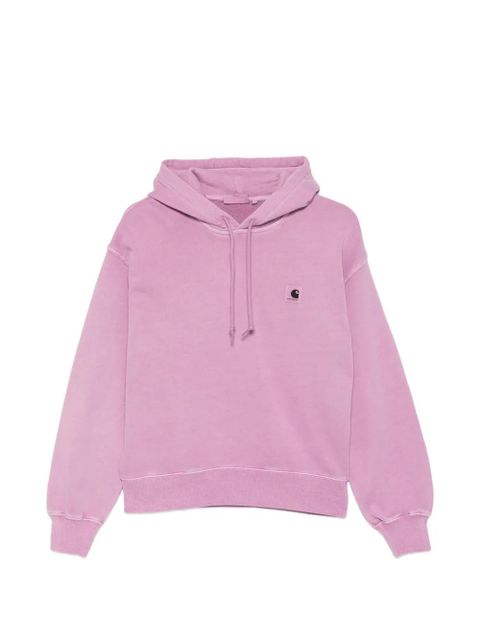 Carhartt WIP logo-patch hoodie - Purple - zdjęcie produktu nr 1