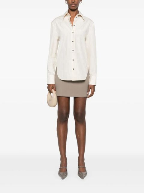 LouLou de Saison striped shirt - White - zdjęcie produktu nr 2