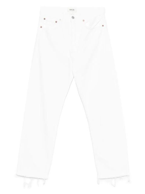 AGOLDE organic-cotton jeans - White - zdjęcie produktu nr 1