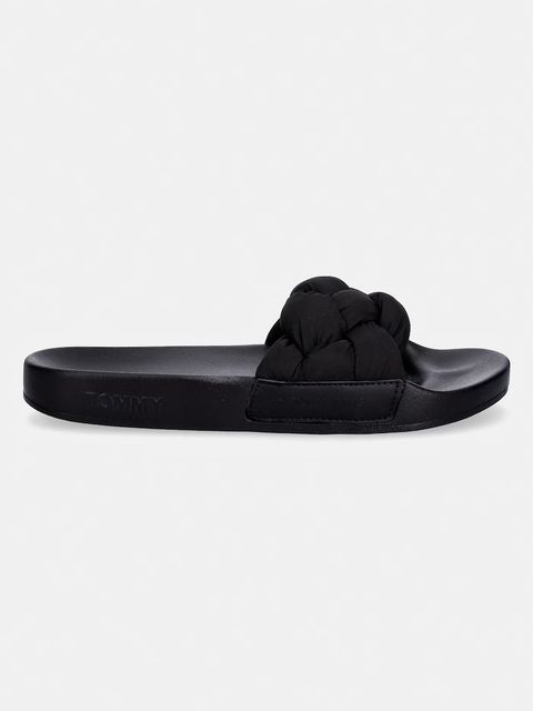 Tommy Jeans klapki damskie TJW BRAIDED SLIDES - zdjęcie produktu nr 1
