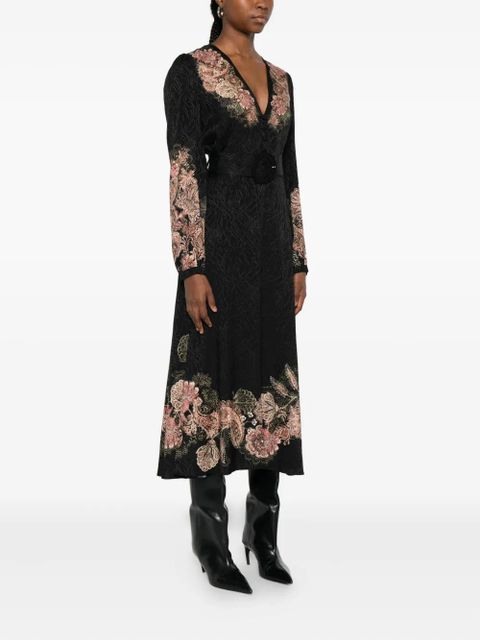 TWINSET floral-print dress - Black
