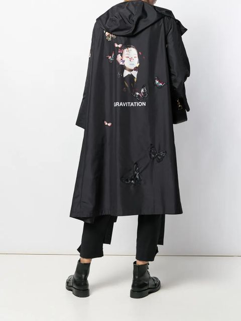 Valentino Garavani Gravitation coat - Black