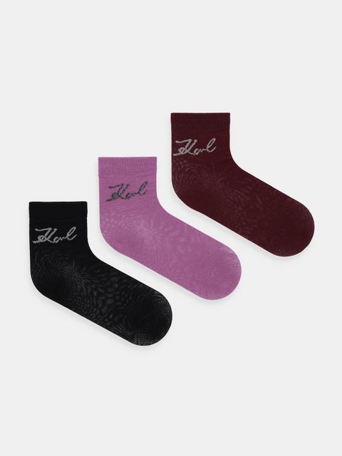 Karl Lagerfeld skarpetki 3-pack K/SIGNATURE - zdjęcie produktu nr 1