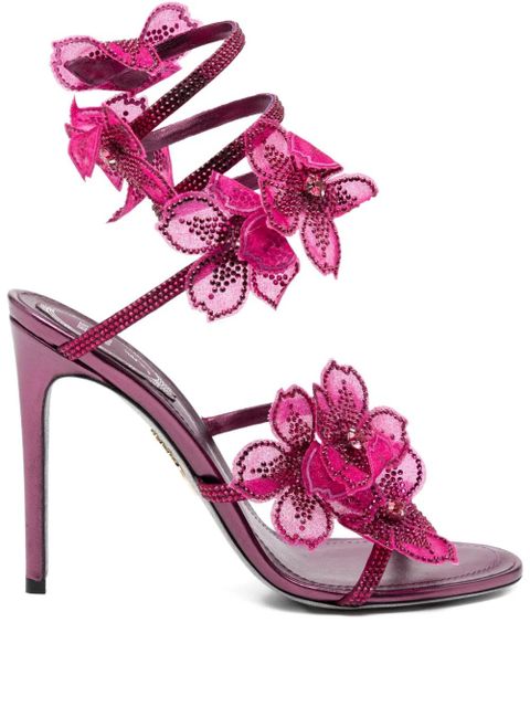 René Caovilla 105mm Floriane sandals - Pink - zdjęcie produktu nr 1