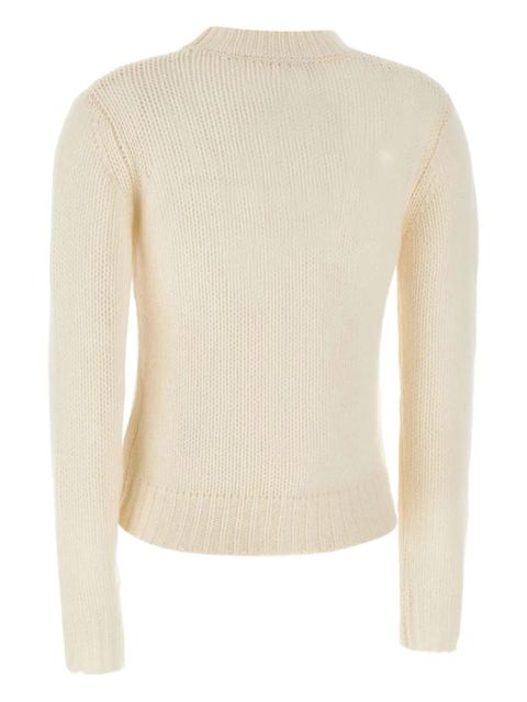 Weekend Max Mara ribbed cashmere sweater - Neutrals