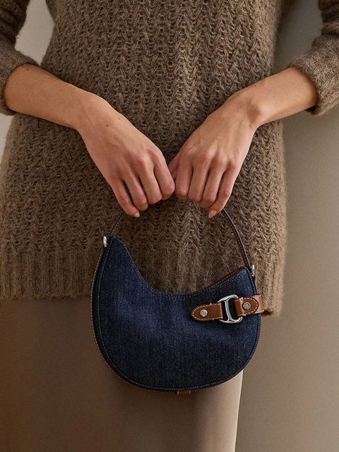 Lauren Ralph Lauren torebka kolor niebieski 431980665