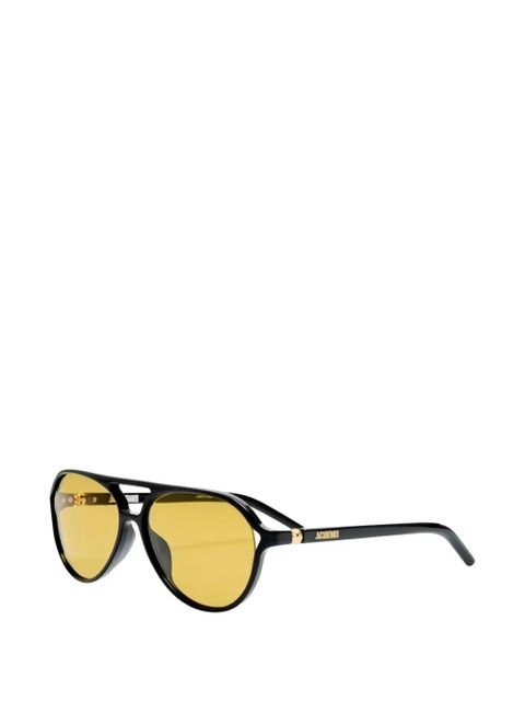Jacquemus pilot sunglasses - Black - zdjęcie produktu nr 2