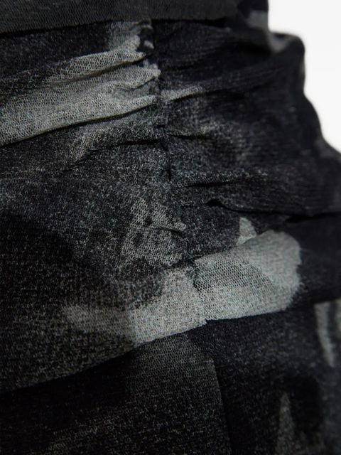 MISBHV ruched tiered skirt - Grey