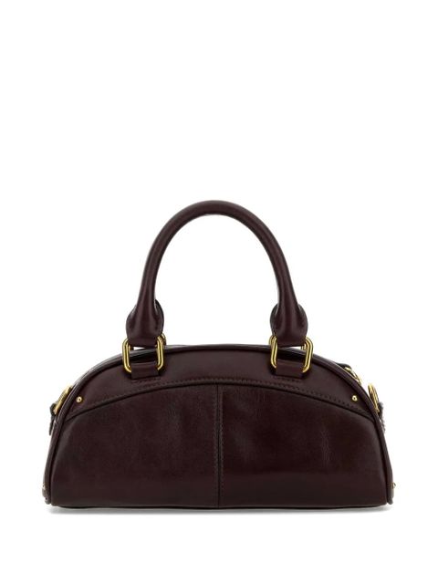 Chloé small charm bowling handbag - Brown - zdjęcie produktu nr 2