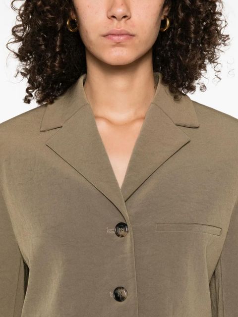 Nanushka three-button single-breasted blazer - Green