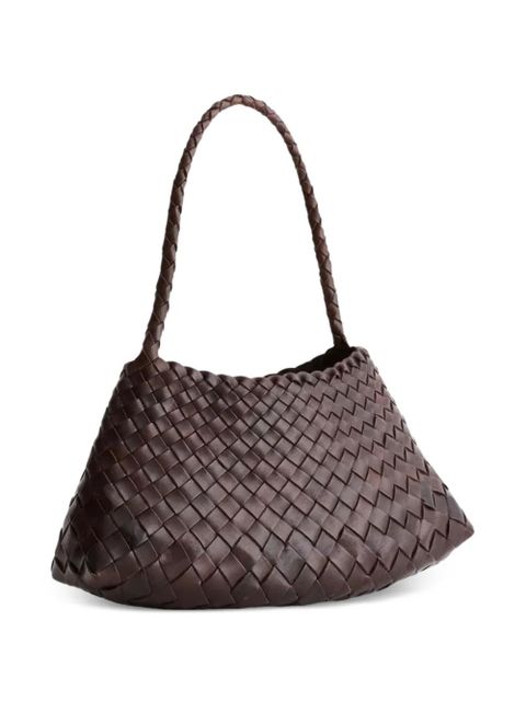 DRAGON DIFFUSION Rosanna woven-design tote bag - Brown