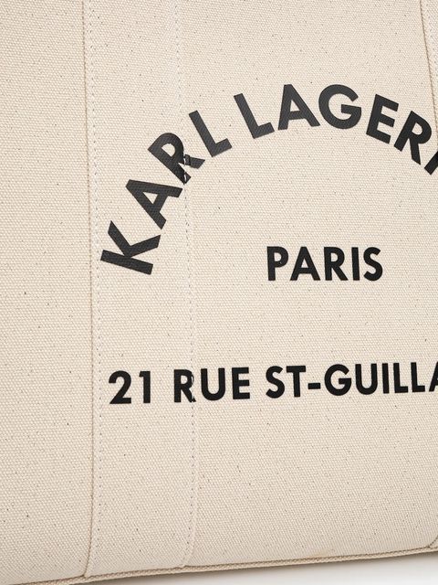 Karl Lagerfeld torebka kolor beżowy A1W50009