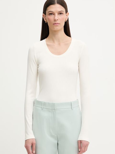 Calvin Klein longsleeve damskie z modalem - zdjęcie produktu nr 2