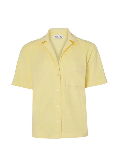 Hunza G Towelling resort shirt - Yellow - zdjęcie produktu nr 1