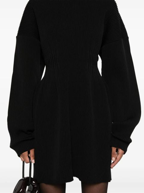 Balenciaga Hourglass mini dress - Black