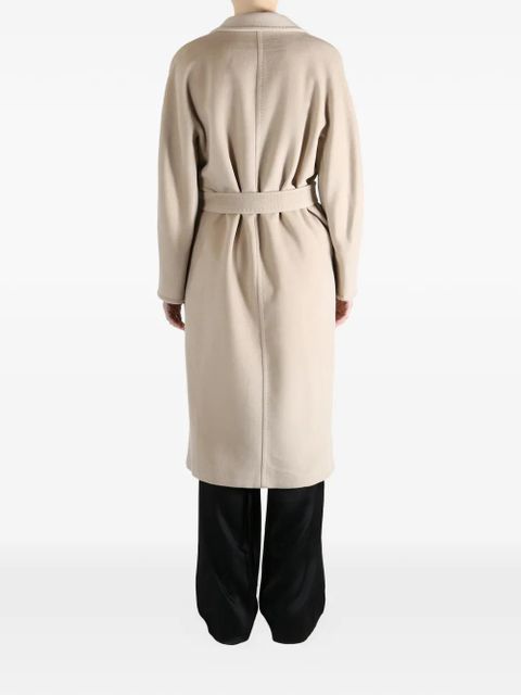 Max Mara Madame belted double-breasted coat - Neutrals