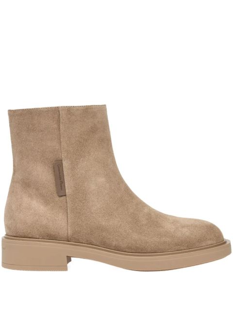 Gianvito Rossi leather boots - Neutrals - zdjęcie produktu nr 1