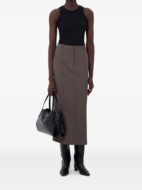 LouLou de Saison Vera maxi skirt - Brown - zdjęcie produktu nr 2