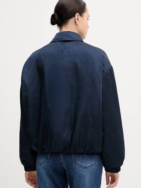 Tommy Hilfiger kurtka bomber kolor granatowy zimowa WW0WW47744 - zdjęcie produktu nr 2