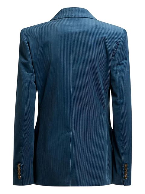 ETRO double-breasted corduroy blazer - Blue - zdjęcie produktu nr 2