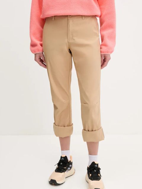 Columbia spodnie outdoorowe Leslie Falls kolor zielony 2087083