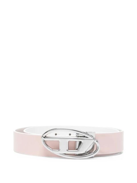 Diesel logo buckle belt - White - zdjęcie produktu nr 1