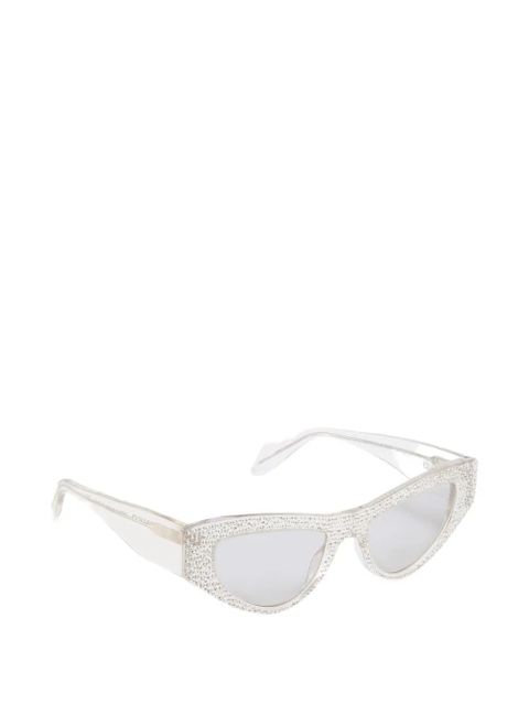 PINKO cat-eye embellishment sunglasses - Grey - zdjęcie produktu nr 2