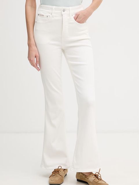 Calvin Klein Jeans jeansy flare damskie - zdjęcie produktu nr 1