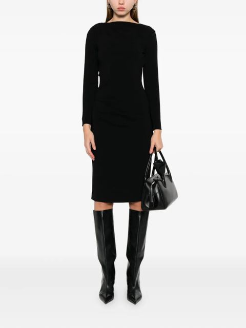 Max Mara draped dress - Black - zdjęcie produktu nr 2