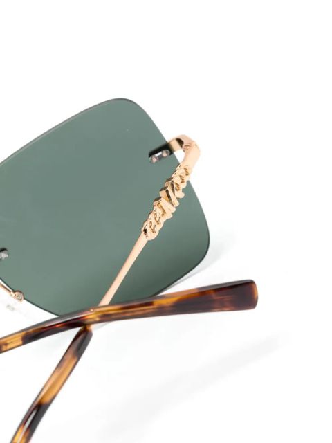 Michael Kors square-frame sunglasses - Gold